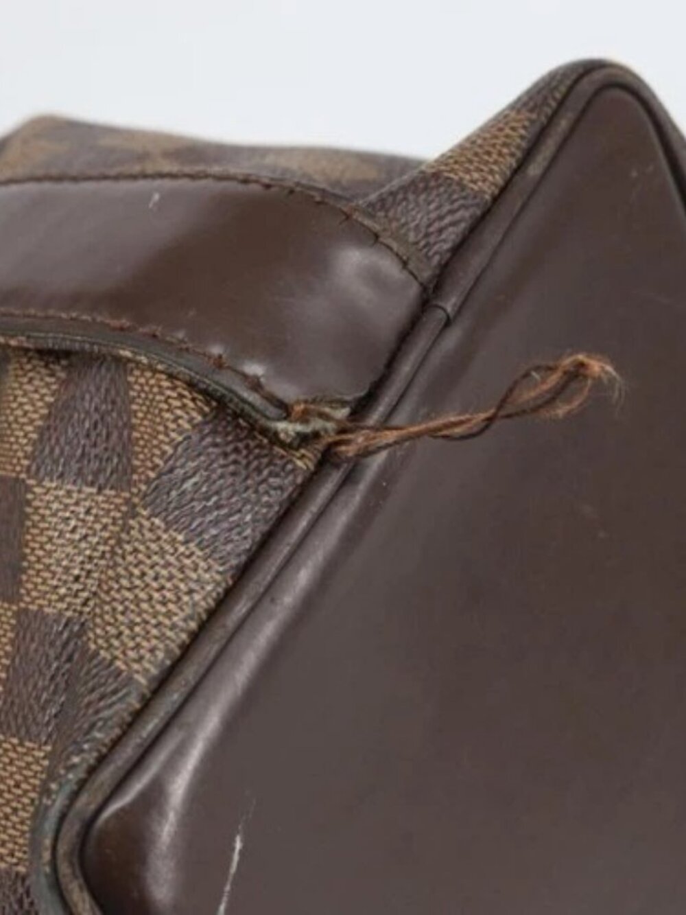 LOUIS VUITTON Damier Ebene Chelsea Tote Bag N51119 LV Auth ka1812 - Picture 9 of 16